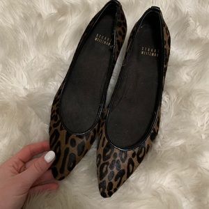 Stuart Weitzman leopard pump